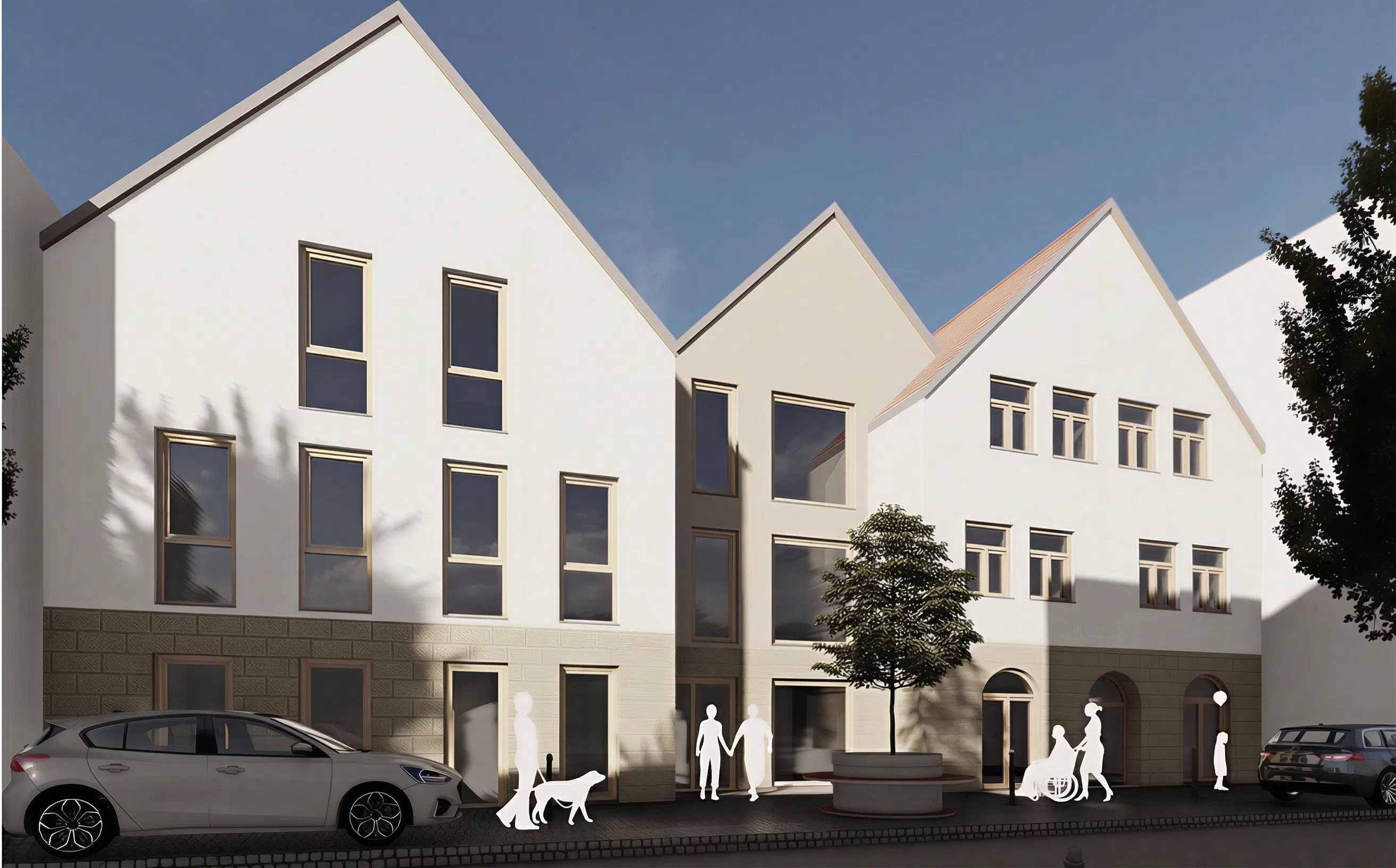 Ensemble im Altstadt-Kern